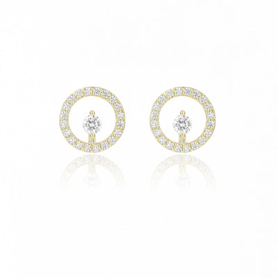 GODDESS CORA EARRINGS GOLD