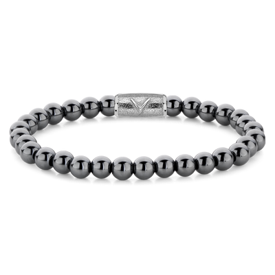 Rebel and Rose Grey Silver DV 6mm Bracelet