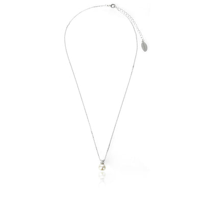 OCEANS NOOSA FRESHWATER PEARL NECKLACE SILVER