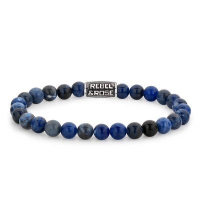 Rebel and Rose Midnight Blue Vintage 6mm Bracelet