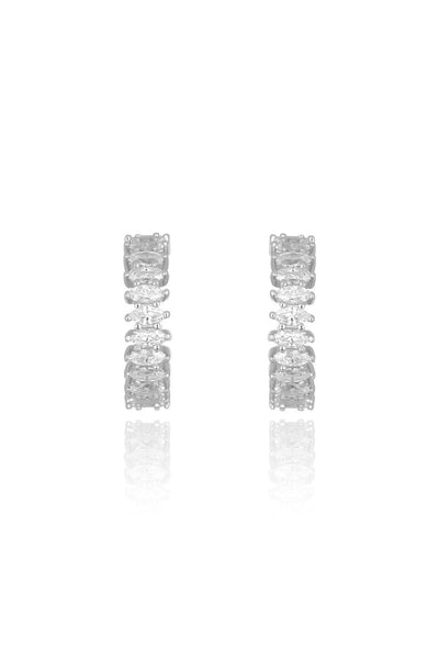 GARLAND EARRINGS SILVER