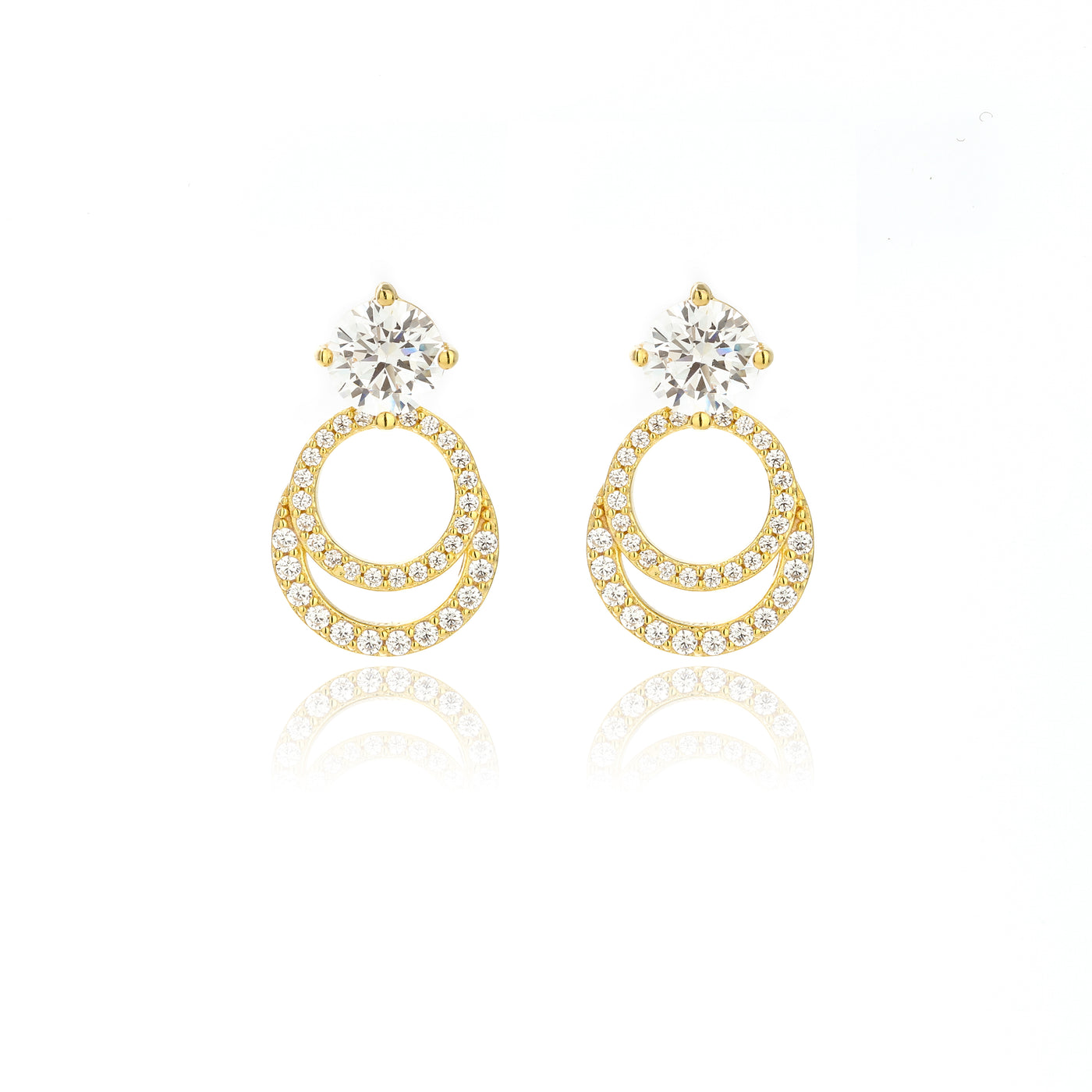 GODDESS LUNA EARRINGS GOLD