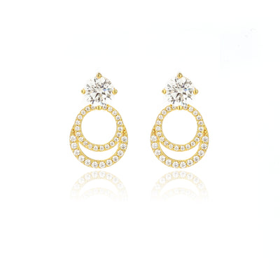 GODDESS LUNA EARRINGS GOLD