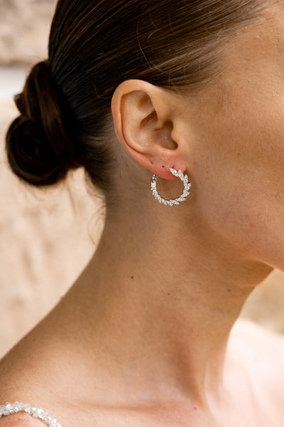 SYDNEY SOIRÉE POINT PIPER EARRINGS SILVER