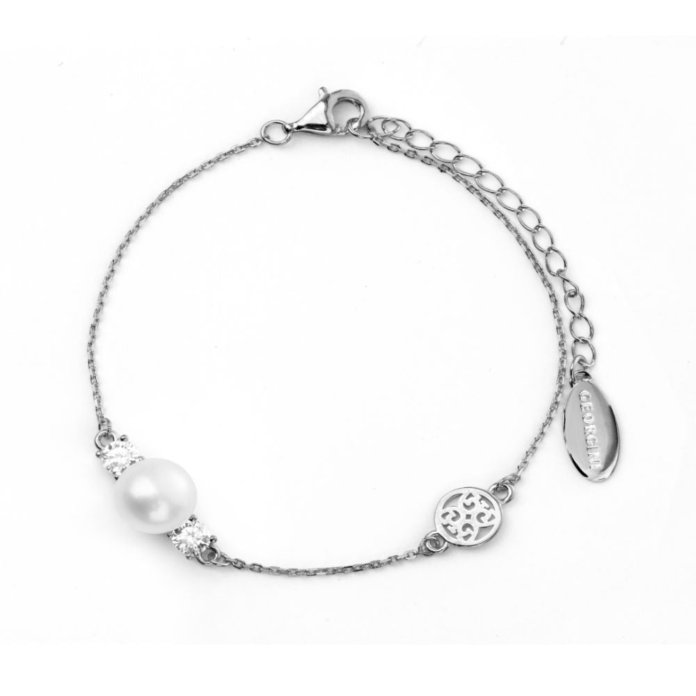 OCEANS NOOSA FRESHWATER PEARL BRACELET SILVER