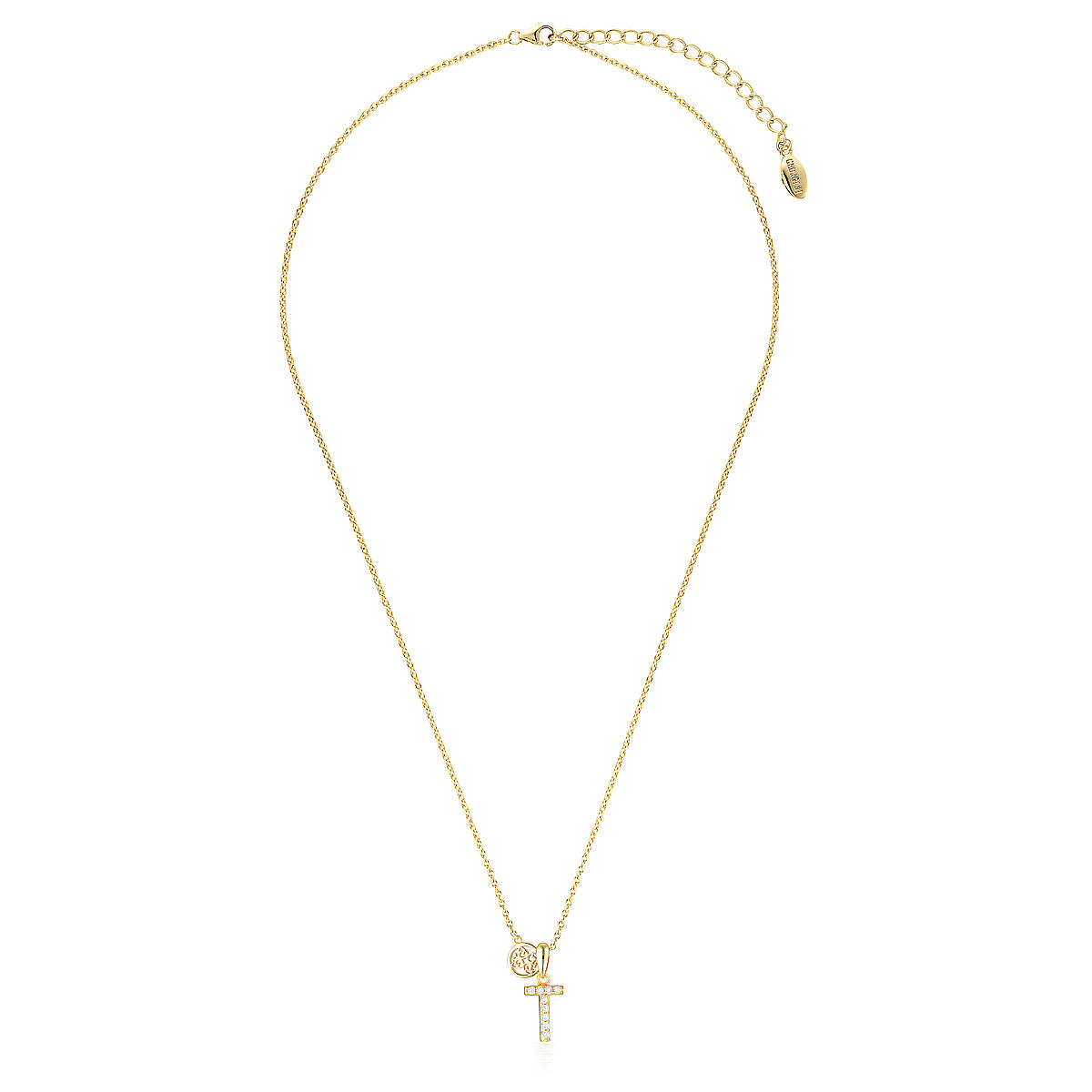 LUXURY LETTERS T INITIAL PENDANT GOLD