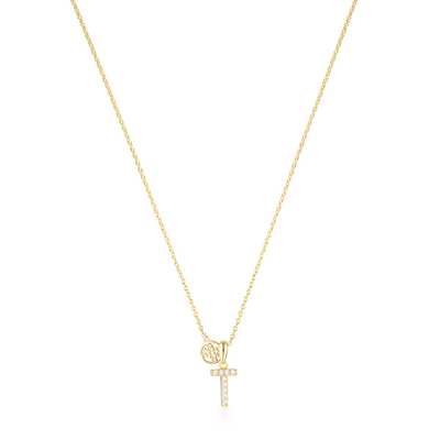 LUXURY LETTERS T INITIAL PENDANT GOLD