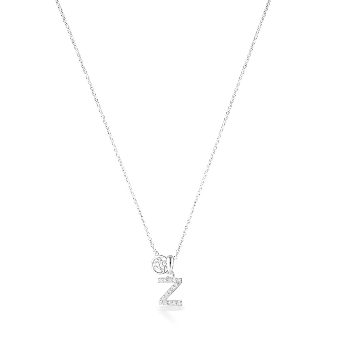 LUXURY LETTERS Z INITIAL PENDANT SILVER