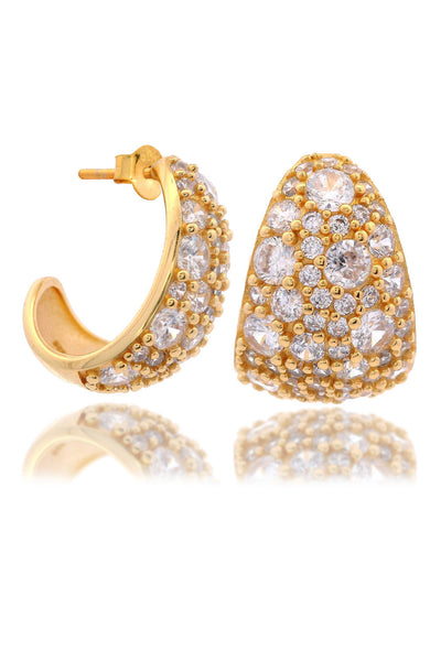 SYDNEY SOIRÉE ROSE BAY EARRINGS GOLD