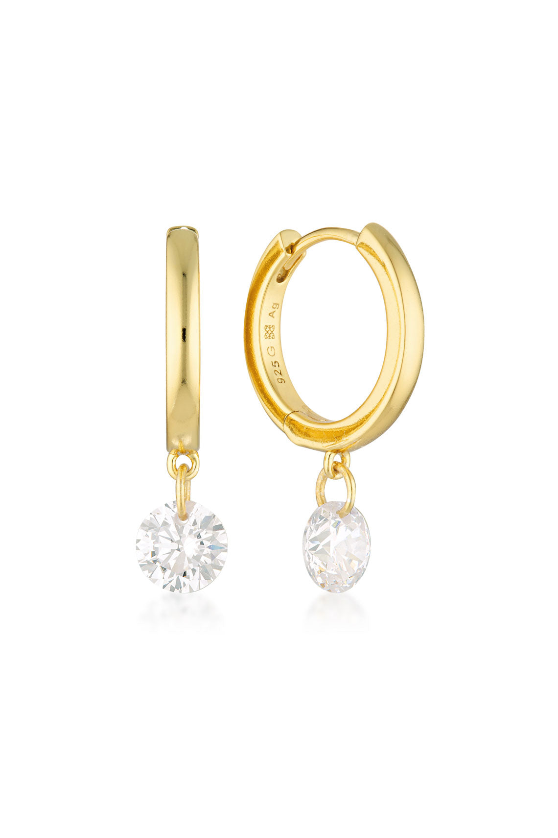 MIRAGE ALICE DROPLET EARRINGS GOLD